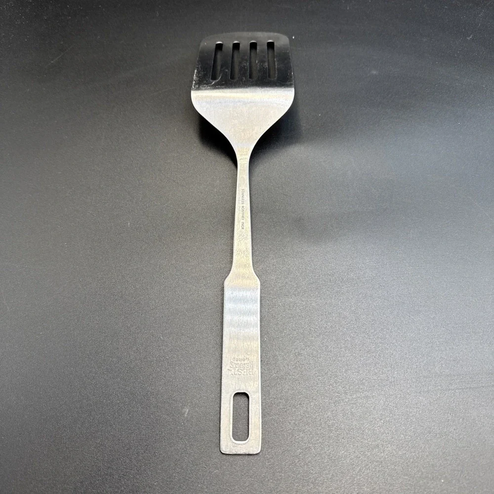Ekco Slotted Spatula Stainless Steel Retro Inox Utensil Best Results 13.5